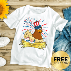 chicken mom usa flag 4th july american farmer funny t-shirt - independence day shirt, us patriotic, chicken lover shirt