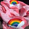 knitted-baby-girl-blanket-rainbow