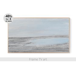Samsung Frame TV art Download 4K, Frame TV Art landscape abstract neutral minimalist modern painting nature | 386