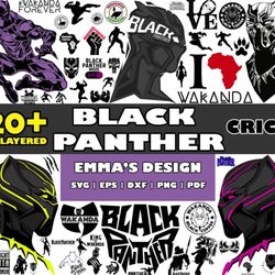 black panther bundle svg, black panther vector file svg, png, dxf, cricut, clipart, bundle svg - download