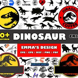 dinosaur svg bundle, birthday pack, jurassic park, kids dinosaur svg, t-rex svg, dinosaur svg, bundle svg - download