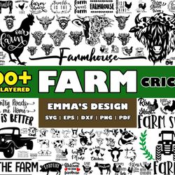 farm bundle svg, farm clipart, barn svg, farm life svg, farm truck svg, farm animals svg, bundle svg - download