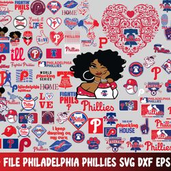 450 file philadelphia-phillies svg dxf eps png, bundle mlb svg, for cricut, silhouette, digital, file cut