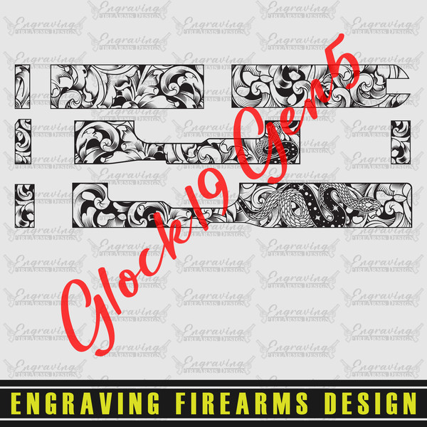 Engraving Firearms Design Glock19 Gen5 Scroll And Snake Design Excad Ready (1).jpg