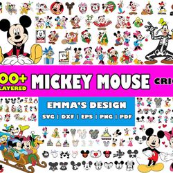 Mickey Mouse Svg Bundle, Mickey Mouse Png, Mickey Mouse Birthday Svg, Minnie Mouse Svg, Bundle Svg - Download