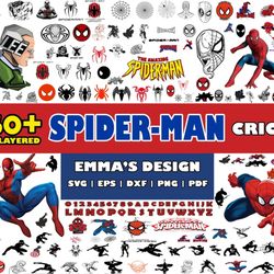 Spiderman Svg Bundle, Layered Design Vector Files, SVG for cricut, PNG, DXF, Svg, Eps, Bundle Svg - Download