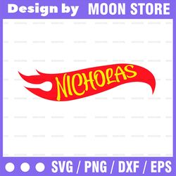 personalized name hot wheels custom logo with name, logo personalized hot wheels svg png, banner digital hot wheels logo