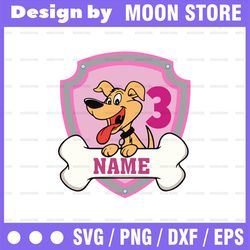 skye paw patrol birthday svg png, custom name and age paw patrol skye birthday girl, skye paw patrol, paw patrol birthda