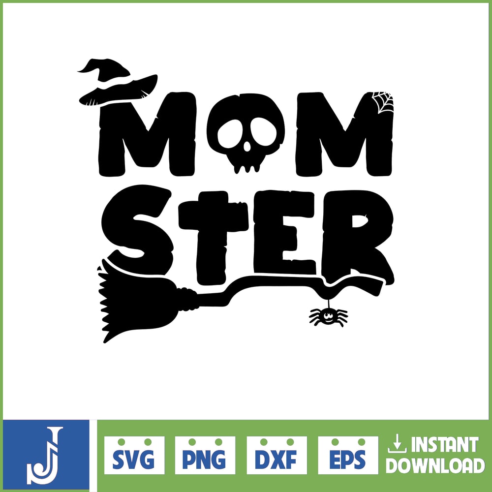 HALLOWEEN SVG, HALLOWEEN Clipart, Halloween Svg, Png Files for Cricut, Halloween Cut Files, Haloween Silhouette, Witch, Scarry (10).jpg