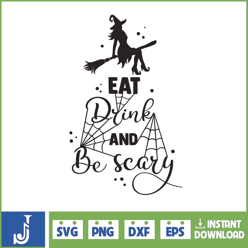 HALLOWEEN SVG, HALLOWEEN Clipart, Halloween Svg, Png Files for Cricut, Halloween Cut Files, Haloween Silhouette, Witch, Scarry (148).jpg