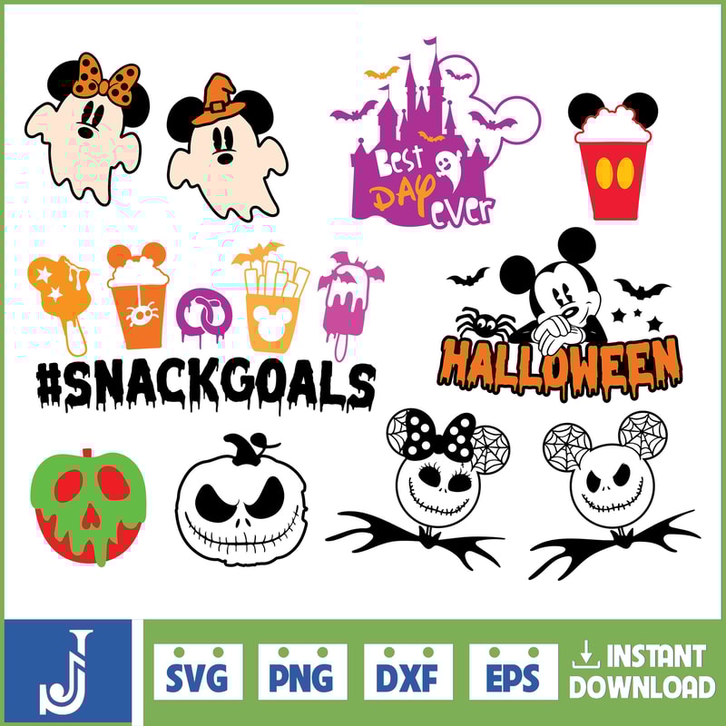 HALLOWEEN SVG, HALLOWEEN Clipart, Halloween Svg, Png Files for Cricut, Halloween Cut Files, Haloween Silhouette, Witch, Scarry (170).jpg