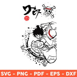 luffy svg, monkey d.luffy svg, one piece svg, anime manga svg, anime svg, png, dxf, eps - download file