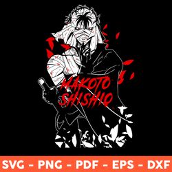 makoto shishio svg, shishio svg, shishio anime svg, manga svg, japanese anime svg, png, dxf, eps -download file
