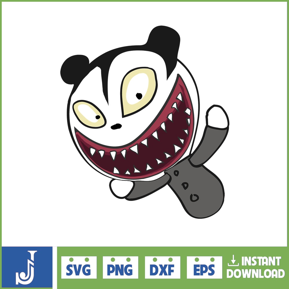 Jack Skellington Svg Layered Item, Jack Skellington Circular Face Svg, Jack Skellington Face Clipart, Cricut, Cut File, Sillhouette (225).jpg