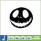 Jack Skellington Svg Layered Item, Jack Skellington Circular Face Svg, Jack Skellington Face Clipart, Cricut, Cut File, Sillhouette (227).jpg
