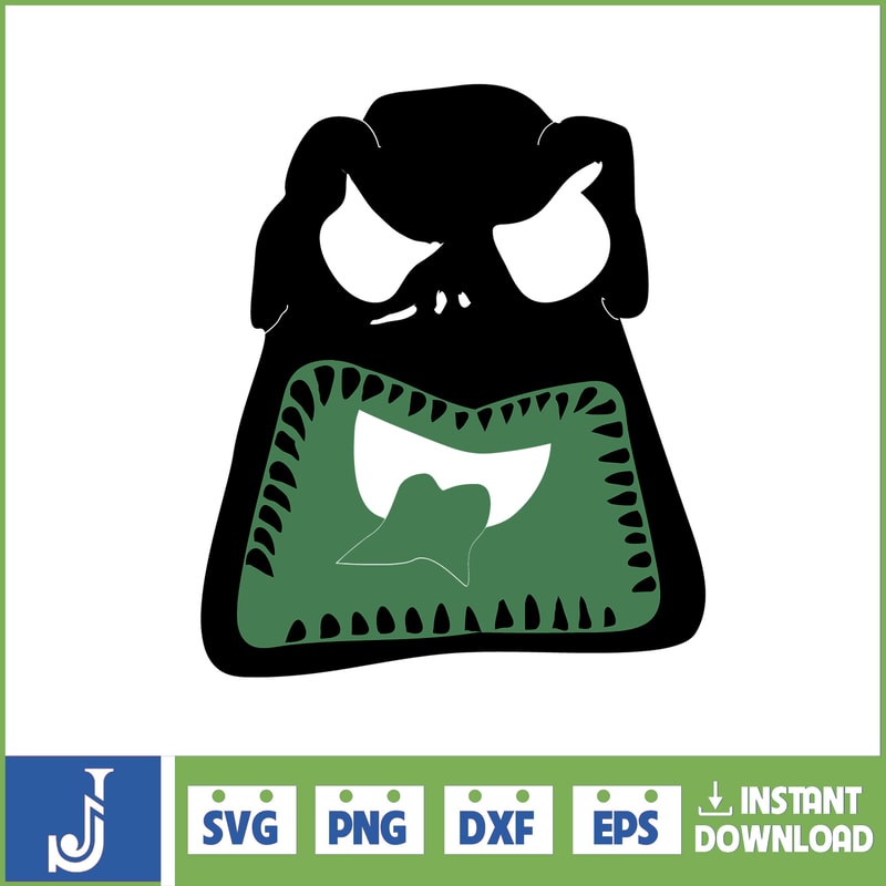 Jack Skellington Svg Layered Item, Jack Skellington Circular Face Svg, Jack Skellington Face Clipart, Cricut, Cut File, Sillhouette (230).jpg