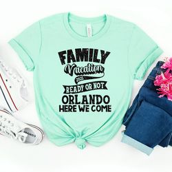 Orlando 2021 Family Vacation Shirt,Orlando Gift,Mexico Vacation Shirts,Matching Car Trip,Orlando vacation,Family Vacatio