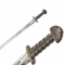 The Legendary Viking Sword of Kings Ragnar and Bjorns Functional Weapon with Wall Plaque 2png