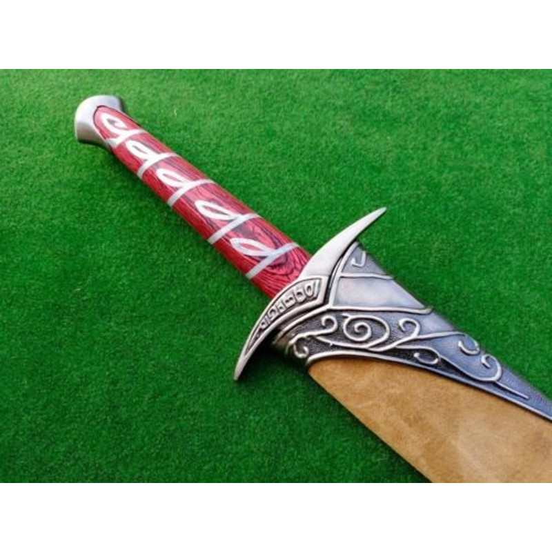 Handmade Damascus Steel Hobbit Sting Elven Sword from Lord of the Rings Replica for Him (2).jpg
