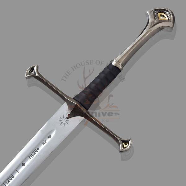 Narsil Sword, Long Sword, Stainless Steel Sword, Narsil Sword of King Aragorn, Handmade Stainless Steel Anduril Narsil Sword 3.jpg