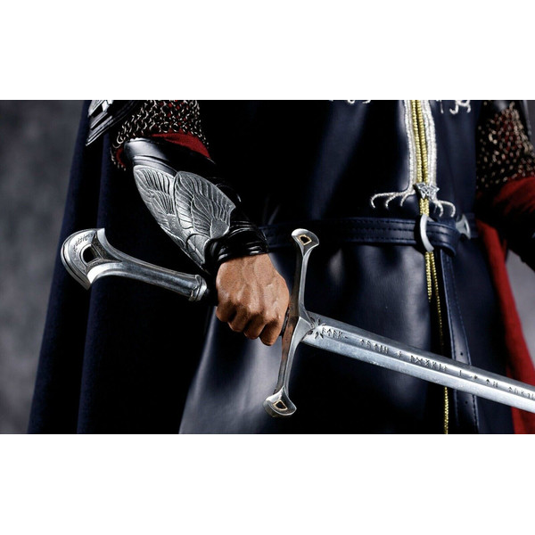 Narsil Sword, Long Sword, Stainless Steel Sword, Narsil Sword of King Aragorn, Handmade Stainless Steel Anduril Narsil Sword 6.jpg