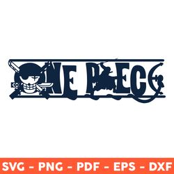 Skull One Piece Logo Svg, One Piece Svg, Monkey D Luffy Svg, Anime One Piece Svg, Png, Dxf, Eps - Download