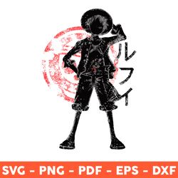one piece luffy svg, luffy svg, anime one piece svg, monkey d. luffy svg, anime svg - download