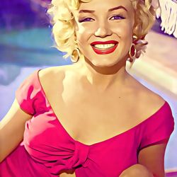 marilyn monroe - cross stitch pattern counted vintage pdf - 111-14