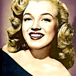 marilyn monroe - cross stitch pattern counted vintage pdf - 111-16