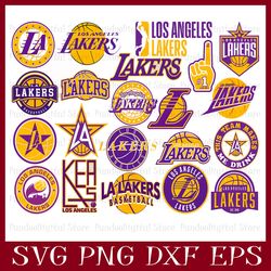 Los Angeles Lakers Bundle svg, Los Angeles Lakers Logo Vector, LA Lakers png Logo, Lakers Logo,Basketball svg, nba svg
