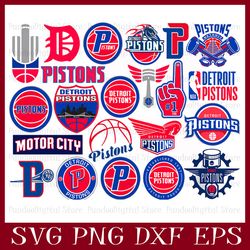 Detroit Pistons Bundle svg, Detroit Pistons svg, Basketball Team svg, Basketball svg, nba svg, nba logo, nba Teams svg