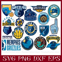 Memphis Grizzlies bundle, Memphis Grizzlies svg, Basketball Team svg, Basketball svg, nba svg, nba logo, nba Teams svg