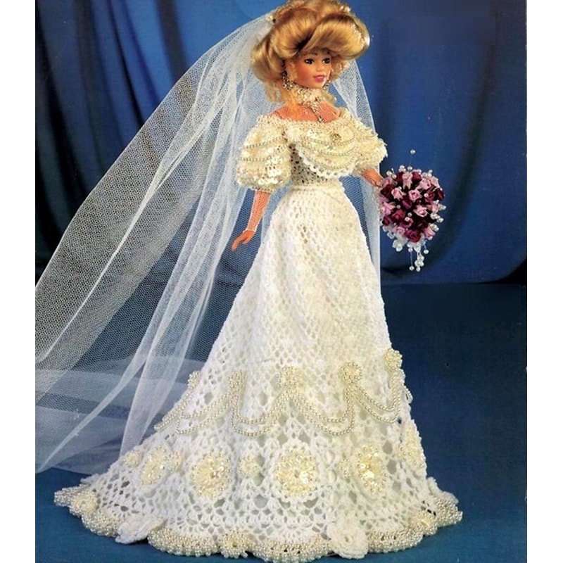 early 20th century Fashion-doll Barbie- Victorian Lace Bridal Gown.jpg