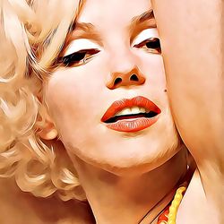 marilyn monroe - cross stitch pattern counted vintage pdf - 111-39