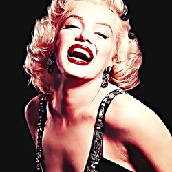 marilyn monroe - cross stitch pattern counted vintage pdf - 111-40