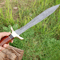 custom handmade forged damascus steel dagger double edge blade sword near me in lowajpg