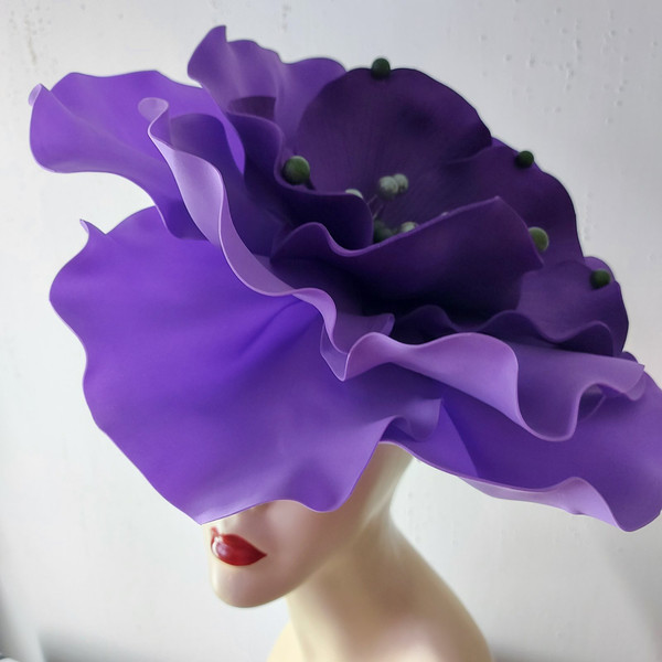 Violet Kentucky Derby Hat.jpg