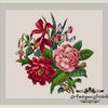 Vintage Bouquet cross stitch pattern