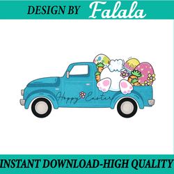 easter bunny truck png sublimation design, easter sublimation png, bunny truck png, easter png, digital download