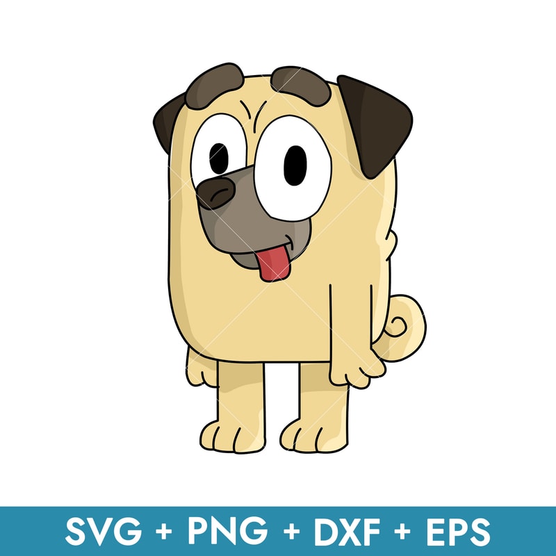 Bluey Buddy in svg, transparent png, dxf, eps formats ready for download