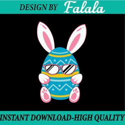 easter svg, easter egg with sunglasses  svg, happy easter svg easter bunny svg, easter png, digital download