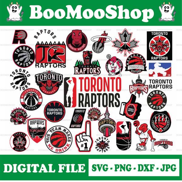 Toronto Raptors Sticker Printable Toronto Raptors Bundle SVG,instant download,svg,Toronto svg, | Inspire ...