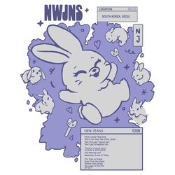new jeans band svg new jeans bunnies svg cutting files