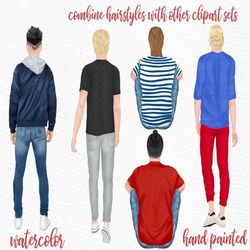 hairstyles clipart: "male hairstyles clipart" mohawk haircut custom hairstyles boys hairstyle men fashion clipart mullet