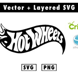 hot wheels logo svg, png files for cricut machine , anime svg , manga svg , goku svg