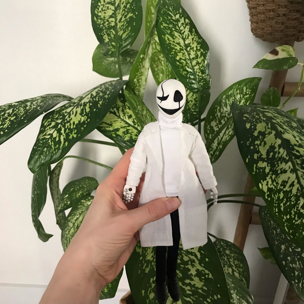 W. D. Gaster | Undertale Doctor Gaster | game character fig | Inspire ...