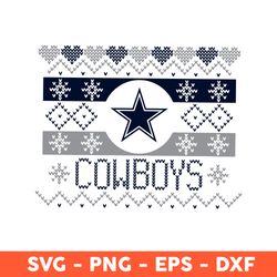 Dallas Cowboys Fair Isle Svg, Cowboys Svg, Dallas Cowboys Svg, Eps, Dxf, Png - Download File