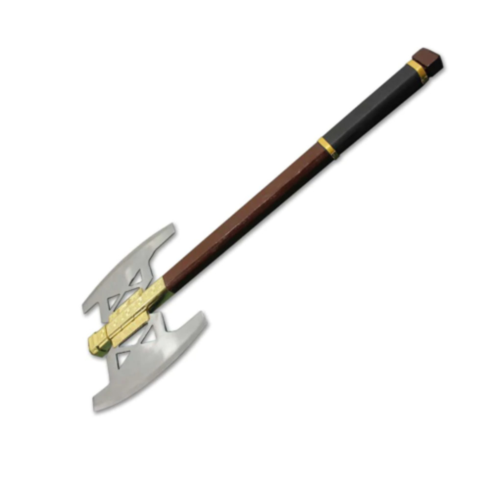 Handmade Gimli Battle Axe Replica From Lord of The Rings with a Golden Touch 1png