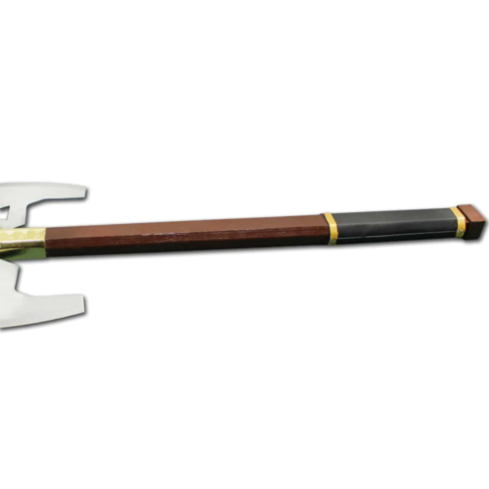 Handmade Gimli Battle Axe Replica From Lord of The Rings with a Golden Touch 2png