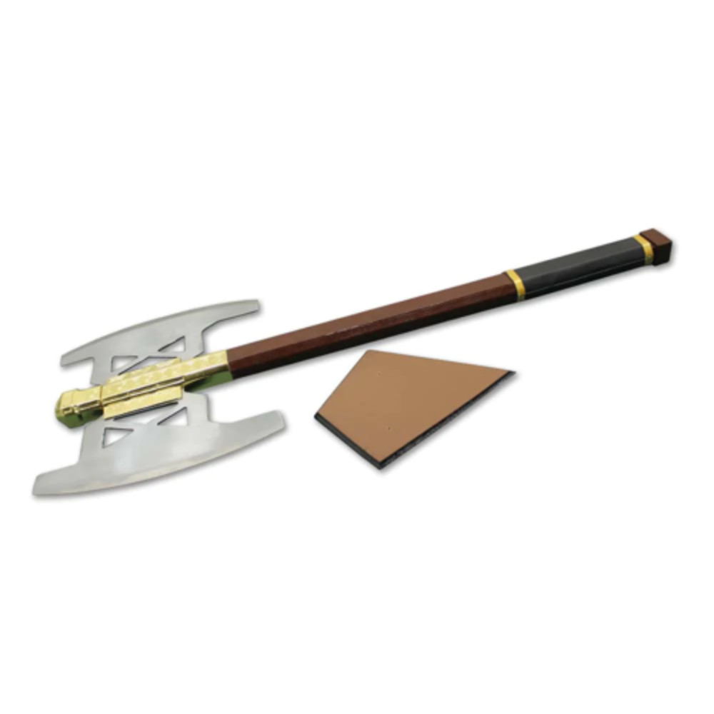 Handmade Gimli Battle Axe Replica From Lord of The Rings with a Golden Touch 4png